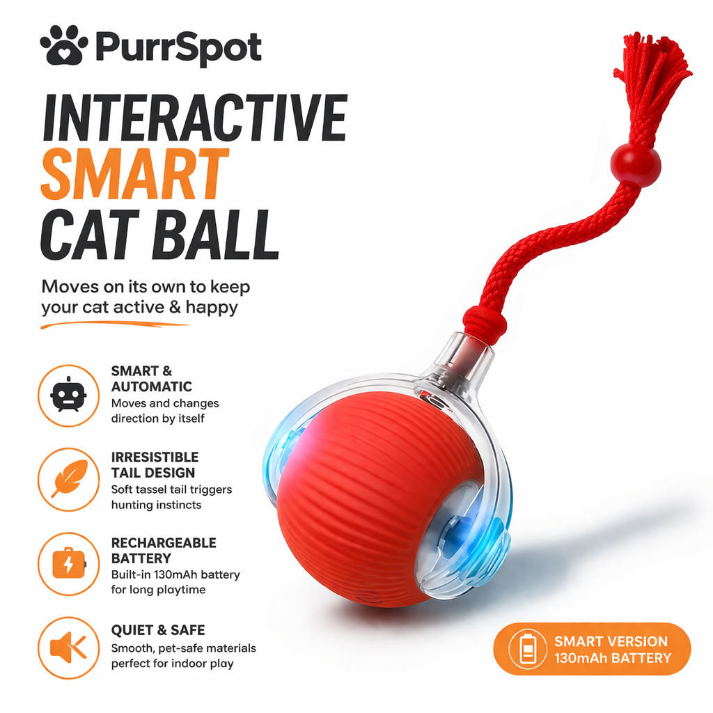 Smart Interactive Cat Ball