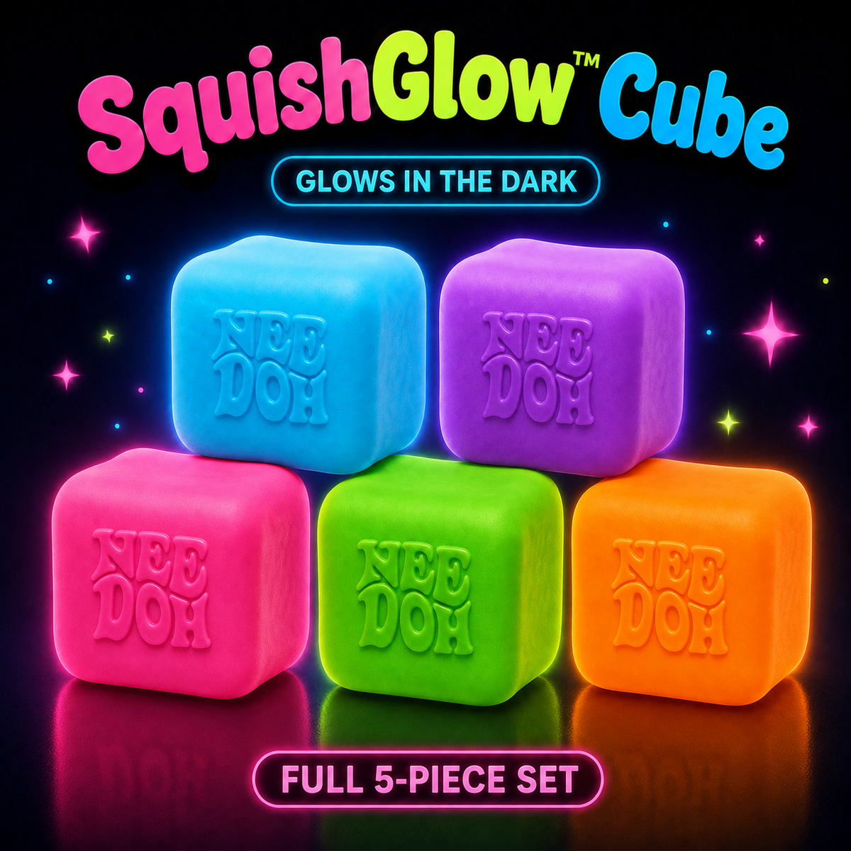 SquishGlow™ Cube