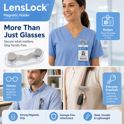 LensLock™ — Magnetic Holder