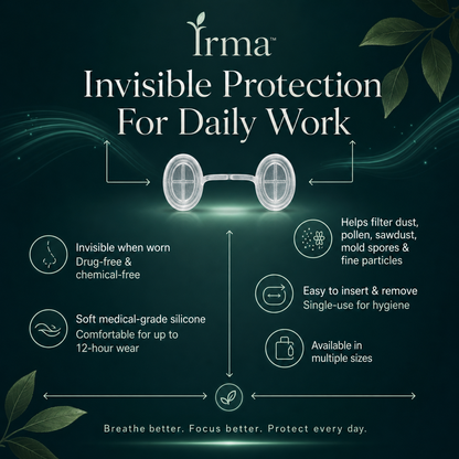 Irma™ Invisible Nasal Filters