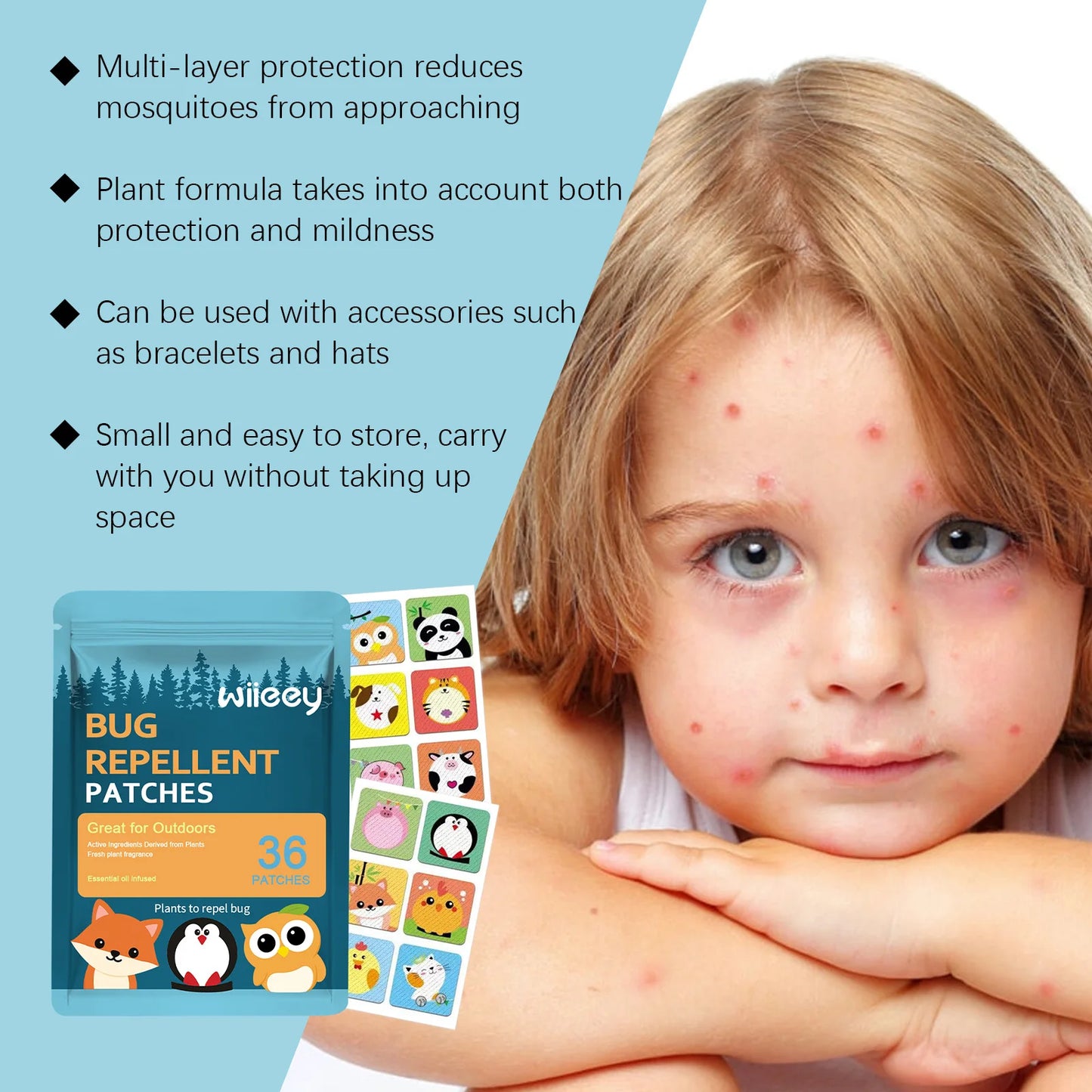Bug Repellent Patches for Kids