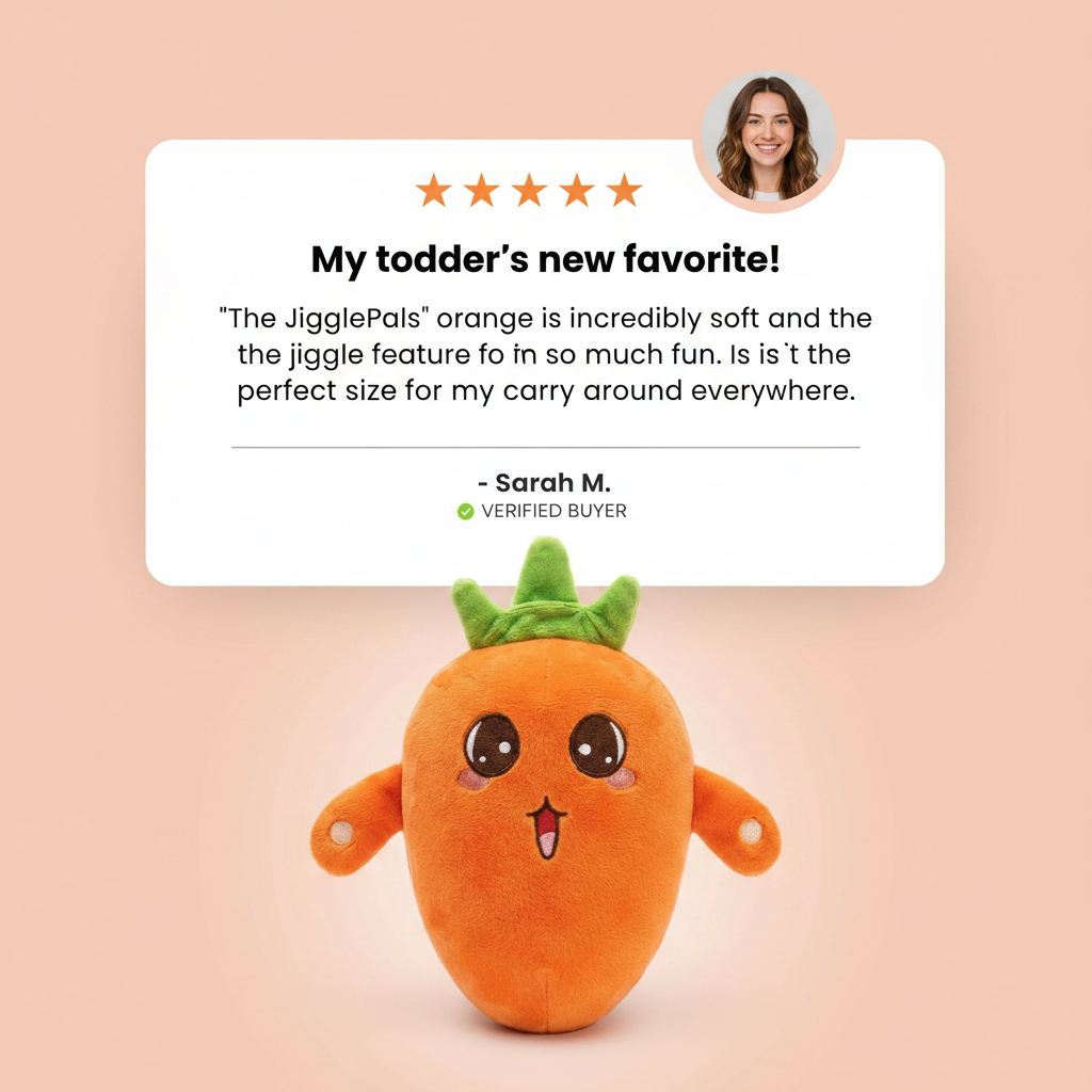 JigglePals™ Interactive Plush Toy