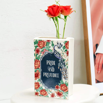 Stacked Books Planter
