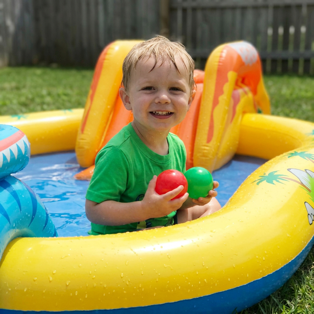Inflatable Dinosaur Water Park